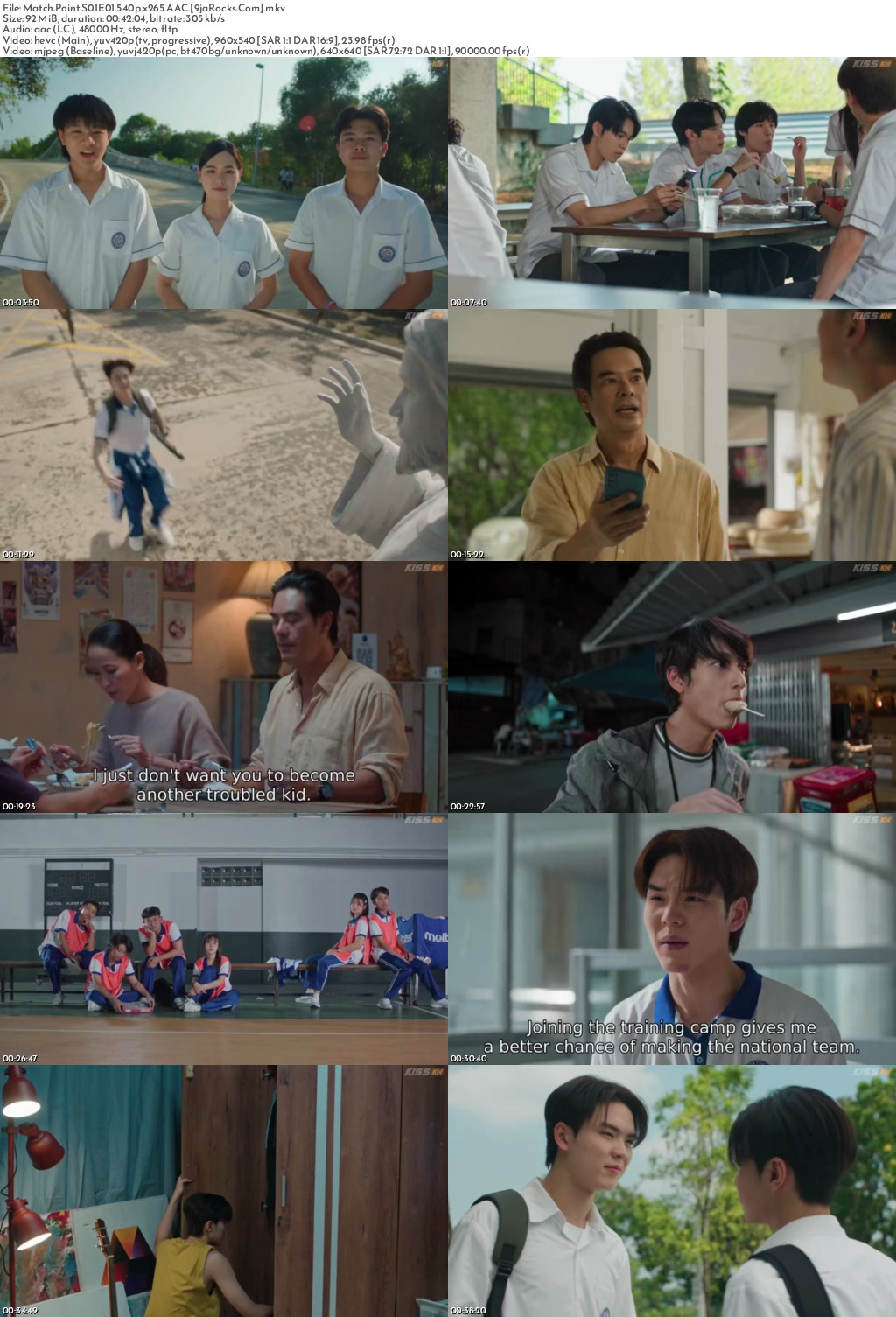 Match Point (2026 Thai Drama) Season 1 Screenshot 1